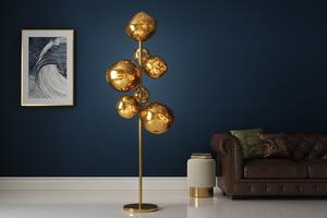 Designová stojanová lampa Hanzila 168 cm zlatá