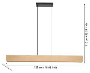 Eglo 900388 - LED RGBW Stmívatelný lustr na lanku ANCHORENA-Z LED/35W/230V