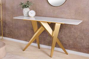 Designová konzole Zephyra 140 cm bílá