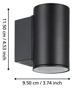 Eglo 900995 - LED Venkovní nástěnné svítidlo IZZALINI 1xGU10/2,8W/230V IP44