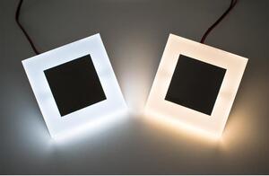 Kanlux LED svítidlo APUS LED P68 se senzorem 0,8W 12V WW 3000K teplá bílá - orientační bodovka na schodiště do krabice KU60 27370