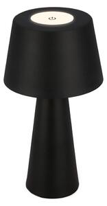 Brilo - LED Stmívatelná nabíjecí venkovní stolní lampa LED/3,5W/5V IP44 černá