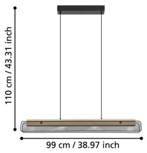 Eglo 900702 - LED RGBW Stmívatelný lustr na lanku KOKOMO-Z LED/34W/230V