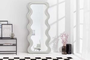 Designové nástěnné zrcadlo Fearghus 160 cm bílé