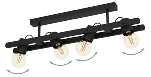 Eglo 43847 - Bodové svítidlo PLIMSOLL 4xE27/15W/230V