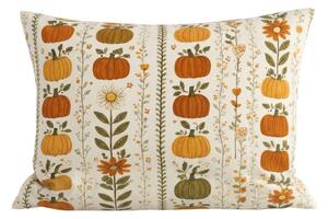 Flanelový povlak na polštář PUMPKIN LINES 50x70 cm, barevný