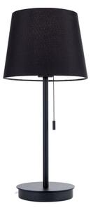 Orion LA 4-1205/1 - Stolní lampa s USB portem LUDWIG 1xE27/40W/230V černá