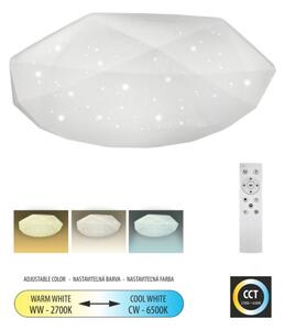 LED Stmívatelné stropní svítidlo INDUS LED/60W/230V 2700-6500K +dálkové ovládání