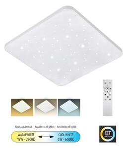 LED Stmívatelné stropní svítidlo FLORA LED/60W/230V 2700-6500K +dálkové ovládání
