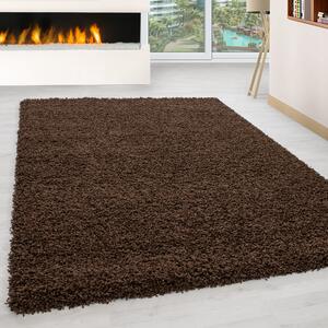 Kusový koberec Life Shaggy 1500 brown 240x340 cm
