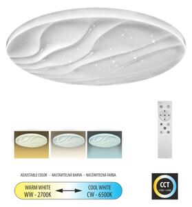 LED Stmívatelné stropní svítidlo LIKA LED/60W/230V 2700-6500K + dálkové ovládání