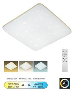 LED Stmívatelné stropní svítidlo MANA LED/36W/230V 2700-6500K + dálkové ovládání