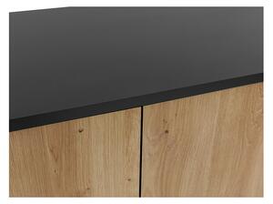 TV stolek Oksawi 1K1D, Barva dřeva: dub artisan / černý Mirjan24 5903211281280