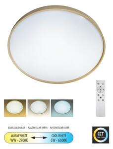 LED Stmívatelné stropní svítidlo DRINA LED/36W/230V 2700-6500K +dálkové ovládání