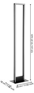 Eglo 99683 - LED Stmívatelná stojací lampa SALVILANAS-Z LED/33W/230V 2700-6500K