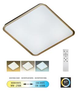 LED Stmívatelné stropní svítidlo UNA LED/60W/230V 2700-6500K + dálkové ovládání