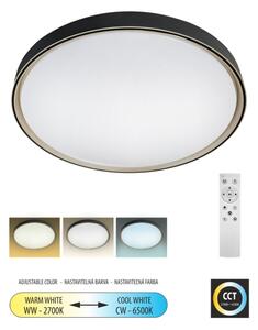 LED Stmívatelné stropní svítidlo EBRO LED/36W/230V 2700-6500K + dálkové ovládání