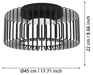 Eglo 900722 - LED RGBW Stmívatelné stropní svítidlo GINESTRONE-Z LED/22W/230V