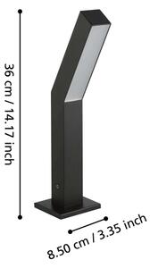 Eglo 900992 - LED Venkovní lampa UGENTO 2xLED/4,5W/230V IP44