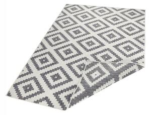 Kusový koberec Twin-Wendeteppiche 103132 grau creme 80x150 cm
