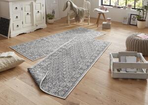 Kusový koberec Twin-Wendeteppiche 103116 grau creme 160x230 cm