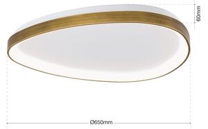 Orion DL 7-696/65 - LED Stropní svítidlo CHARLIE LED/48W/230V pr. 65 cm zlatá