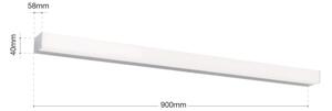 Orion Soff 3-588- LED Osvětlení zrcadla HORIZON LED/18W/230V 90 cm IP44 stříbrná