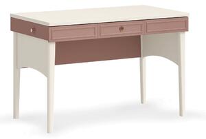Psací stůl Beauty - béžová/růžová