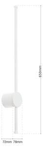 Orion WA 2-1473 - LED Koup. osvětlení zrcadla FERDINAND LED/12W/230V IP54 bílá