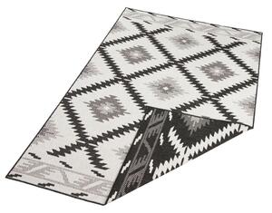 Kusový koberec Twin Supreme 103429 Malibu black creme 80x350 cm