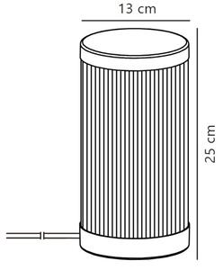 Nordlux - Venkovní stolní lampa COUPAR 1xE27/25W/230V IP54 béžová
