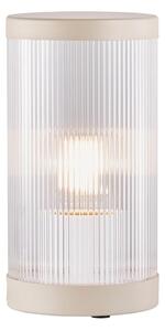 Nordlux - Venkovní stolní lampa COUPAR 1xE27/25W/230V IP54 béžová