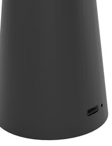 Eglo 900925 - LED Stmívatelná venkovní lampa PICCOLA 2,8W/5V 5200mAh IP54 černá