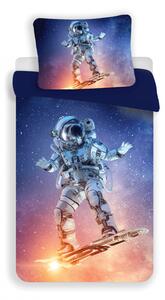 Vesna | Povlečení mikrovlákno ASTRONAUT 140x200 a 70x90 cm