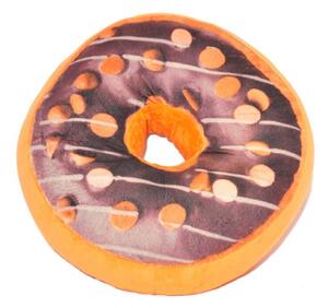 Bavlissimo Polštářek donut průměr 40 cm varianta: dout čoko + posyp