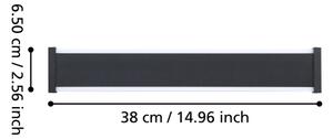Eglo 900676 - LED Venkovní nástěnné svítidlo NEVIANO 2xLED/3,7W/230V 3000K IP55