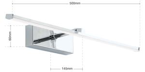 Orion WA 2-1333 - LED Obrazové svítidlo PUBLIO LED/10W/230V 50 cm lesklý chrom