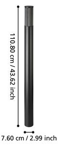 Eglo 901035 - Venkovní lampa SALLE 1xE27/15W/230V 110 cm IP54