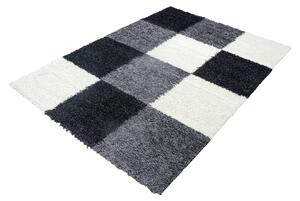 Kusový koberec Life Shaggy 1501 black 160x230 cm