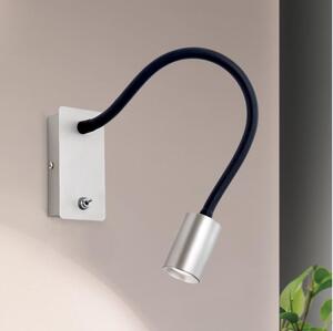 Orion WA 2-1342 - LED Flexibilní nástěnná lampička KURT LED/5W/230V stříbrná