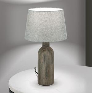 Orion LA 4-1226 - Stolní lampa ORCHID 1xE27/40W/230V keramika hnědá/šedá