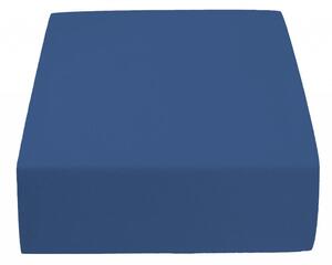 Bavlissimo Prostěradlo 180 x 200 cm modrá tmavá