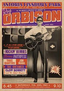 Plakát, Obraz - Roy Orbison - Astoria Finsbury Park 1965