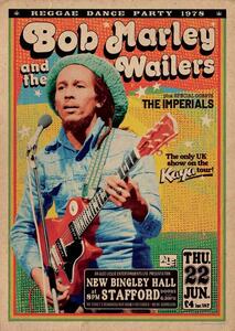 Plakát, Obraz - Bob Marley - Stafford