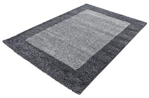 Kusový koberec Life Shaggy 1503 grey 80x250 cm