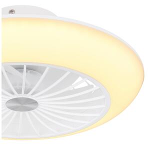 Globo 03632W - LED Stropní svítidlo s ventilátorem LAFEE LED/18W/230V