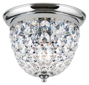 Orion DLU 1840/26-Křišťálové str. svítidlo PLAFOND 1xE27/40W/230V pr.26 cm chrom