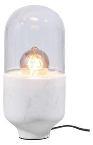 Stolní lampa ASEL 1xE27/25W/230V mramor bílá