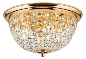 Orion DLU 1840/47-Křišťálové str. svítidlo PLAFOND 6xE27/40W/230V pr.47 cm zlatá