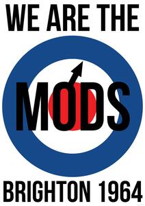 Plakát, Obraz - Mods - Target / We Are The Mods 1964